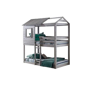 Willowbark I Loft Bed with Tent