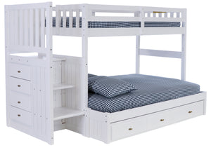 Julian Twin Over Full Staircase Loft Bed