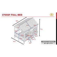 Load image into Gallery viewer, Luca&#39;s Cottage Loft Bed