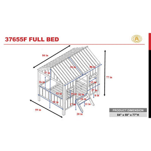 Luca's Cottage Loft Bed